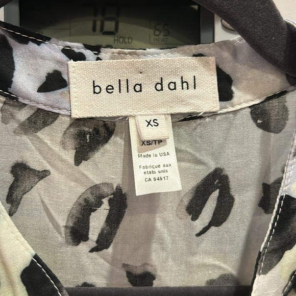 Bella Dahl Maxi Shirt Dress Ink Dots - Picture 6 of 12